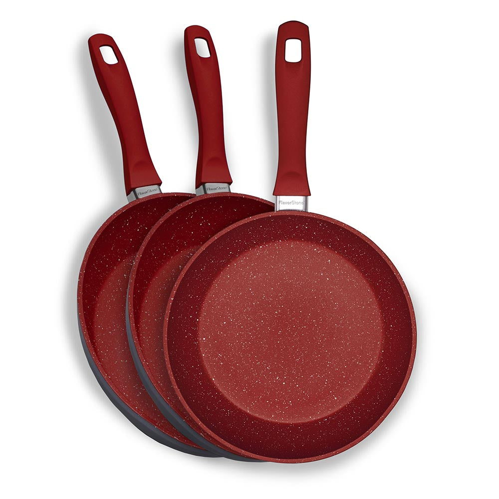 Juego de sartenes antiadherentes FlavorStone 3 Pan Set de 20, 24 y 28 cm